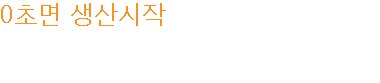 0초면 생산시작 순간제빙방식으로 1분이면 눈꽃빙수 한 그릇이 만들어입니다.